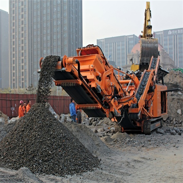 建筑垃圾制砂，就選移動式破碎制砂機
